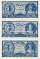 1946. 1.000.000.000MP (3x) T:I,I-