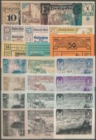 ~600db-os igényes szükségpénz gyűjtemény albumba rendezve, főleg osztrák és tökéletes tartású bankje...