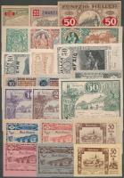 ~600db-os igényes szükségpénz gyűjtemény albumba rendezve, főleg osztrák és tökéletes tartású bankje...