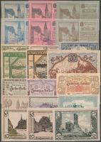 ~600db-os igényes szükségpénz gyűjtemény albumba rendezve, főleg osztrák és tökéletes tartású bankje...