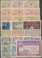 ~600db-os igényes szükségpénz gyűjtemény albumba rendezve, főleg osztrák és tökéletes tartású bankje...