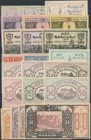 ~600db-os igényes szükségpénz gyűjtemény albumba rendezve, főleg osztrák és tökéletes tartású bankje...