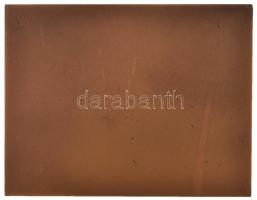 Madarassy Walter (1909-1994) 1973. "Budapest 1873-1973" Br emlékplakett eredeti tokban (10...