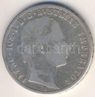 Ausztria 1864A 1Fl Ag T:3/4 R!