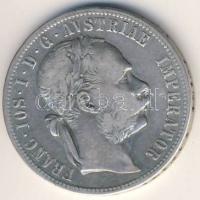 Ausztria 1877 1Fl Ag T:3