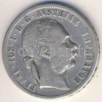 Ausztria 1877 1Fl Ag T:3