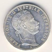 Ausztria 1861A 1Fl Ag T:1 ph