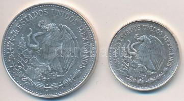 Mexikó 1985. 25P + 50P Ag "Labdarúgó VB" T:1-
Mexico 1985. 25 Peso + 50 Peso Ag "Soc...