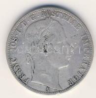 Ausztria 1861A 1Fl Ag T:3/4 ph