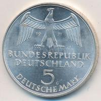 NSZK 1971G 5M Ag "Német Birodalom megalakulása" T:2
FRG 1971G 5 Mark Ag "Foundation ...