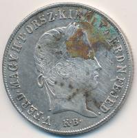 1848KB 20kr Ag "V. Ferdinánd" T:2,2- patina. ph., fo
