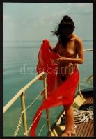 cca 1980 Szép az élet, 13 db korabeli negatívról készült modern nagyítás, finoman erotikus fényképek...