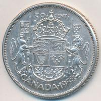 Kanada 1958. 50c Ag "II. Erzsébet" T:2,2-
Canada 1958. 50 Cents Ag "Elizabeth II&quo...