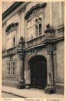 Sopron, Templom utca 6. ház kapu (EK)