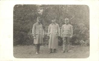 WWI Austro-Hungarian military officers, photo