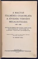 Mazsáry Béla: A magyar italmérés gyakorlata a jövedéki törvény megalkotásáig (1367-1888). Magyar és ...