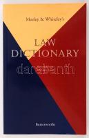 Mozley & Whiteley's Law Dictionary. Eleventh Edition. Edited by E.R. Hardy Ivamy. London, 1993, Butterworths. 296 p. Kiadói papírkötésben. / Paperback edition in good condition.