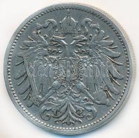 Ausztria 1907. 20h Ni T:2
Austria 1907. 20 Heller Ni C:XF