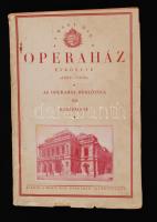 A Magy. Kir. Operaház évkönyve. 1929-1930. Az Operaház bérlőinek és barátainak. A főfelügyeletet gyakorolja gróf Klebelsberg Kuno v. b. t. t. miniszter.  Bp., é.n. Magy. Kir. Operaház. 84 p. Kiadói illusztrált, kopottas, gerincén sérült papírkötésben.