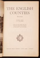 C.E. M. Joad: The English Counties. Illustrated / Anglia megyéi. London, 1948, Odhams. Kiadói egészvászon-kötésben, sérült-hiányos gerinccel. / Cloth-binding, with a major injury at the upper-spine.