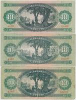 1962-1969. 10Ft (3x) + 1980. 20Ft + 1983. 50Ft + 1984. 100Ft (2x) + 1990. 500Ft T:III