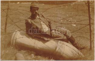 cca 1916 Katonai fényképek, 5 db korabeli felvételről készült modern nagyítások, 18x12 cm /
cca 191...