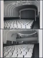 1973 Budapest, a CSOKONAI mozi kívül-belül, 6 db korabeli 6x7-es professzionális negatívról készült ...