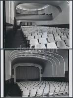 1973 Budapest, a CSOKONAI mozi kívül-belül, 6 db korabeli 6x7-es professzionális negatívról készült ...