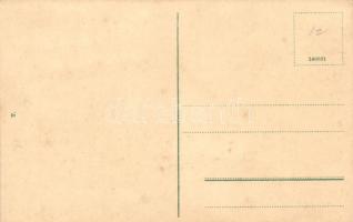 Szabadka, Subotica; park részlet a Prokesch palotával / park, palace