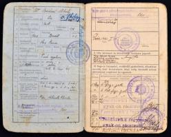 Dr. Bódosi Mihály (1909-2005) olimpikon, országos bajnok magasugró, sebész főorvos katonai könyve, i...