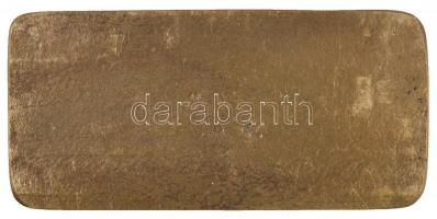 DN "Váckörnyéki Vízgazdálkodási és Talajvédelmi Társulat" egyoldalas Br plakett (122x58,5m...