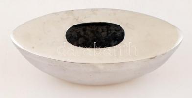 Alumínium dekorációs váza, 28x11x12 cm