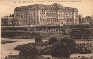 Deauville, La Plage Fleurie - Les Jardins - Le Royal Hotel / Flowers Beach - The Gardens - The Royal Hotel (EB)
