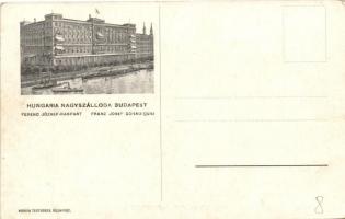 Budapest V. Grand Hotel Hungária szálloda, nagy étterem belső