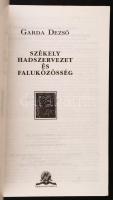 Garda Dezső: Székely hadszervezet és faluközösség. Gyergyószentmiklós, 1994, Mark House Kft. Kiadói ...