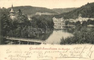 Kyselka-Karlovy Vary, Giesshübl-Sauerbrunn bei Karlsbad; bridge (EK)