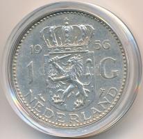 Hollandia 1956. 1G Ag "Julianna" T:2,2-
Netherlands 1956. 1 Gulden Ag "Juliana"...