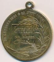 Német Birodalom 1888. "III. Frigyes / 1831. október 18-1888. június 15." Cu medál (39mm) T...