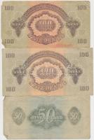 1944. 1P-100P (10x) "A Vörös Hadsereg Parancsnoksága" T:vegyes