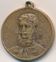 1902. "Kossuth Lajos 1802-1902" születésének 100. évfordulójára, Br emlékérem füllel (29,5...