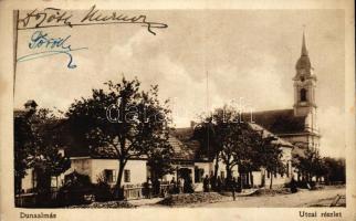 Dunaalmás, utcarészlet, vegyeskereskedés, kiadja Gábor Andor (EK)