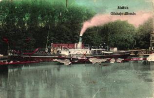 Siófok, Gőzhajó állomás, Baross gőzös (fl)