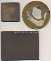 1968. "100 éves a Láng Gépgyár" egyoldalas Br emlékérem (60mm) + 1974. "Magyar Filmla...