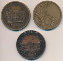 Fritz Mihály (1947-) 1984. "15 éves a MÉE Csongrád Megyei Szervezete Szeged" Br emlékérem ...