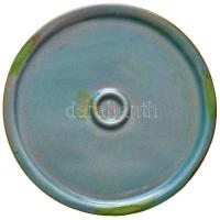 1984. "Magyarország - Franciaország Bélyegkiállítás - Budapest 1984" eozin mázas Zsolnay p...