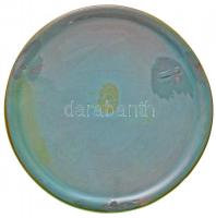 DN "Országos Bélyegnapi Kiállítás Budapest" eozin mázas Zsolnay porcelán emlékplakett (100...