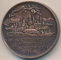 1990. "Kanizsai Vár Visszafoglalásának 300 Éves Emlékére Nagykanizsa Város Tanácsa" piefor...