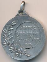 Franciaország DN "A nos braves 1914-1918 / Bertrix, 1919. augusztus 31." fém medál (27mm) ...