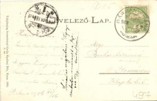 1906 Kassa, Abaúj-Torna vármegye népies lovasbandériuma II. Rákóczi Ferenc és bujdosó társai hamvain...