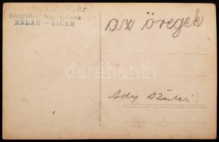 cca 1910 Ady Endre szüleit ábrázoló fotólap / Photo of Endre Ady's parents